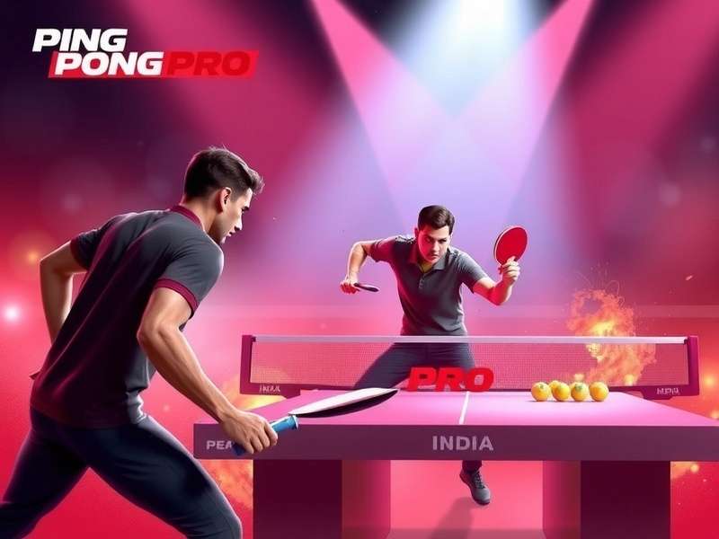 Ping Pong Pro - India eSports Championship Concept art for Ping Pong Pro India Championship eSports event